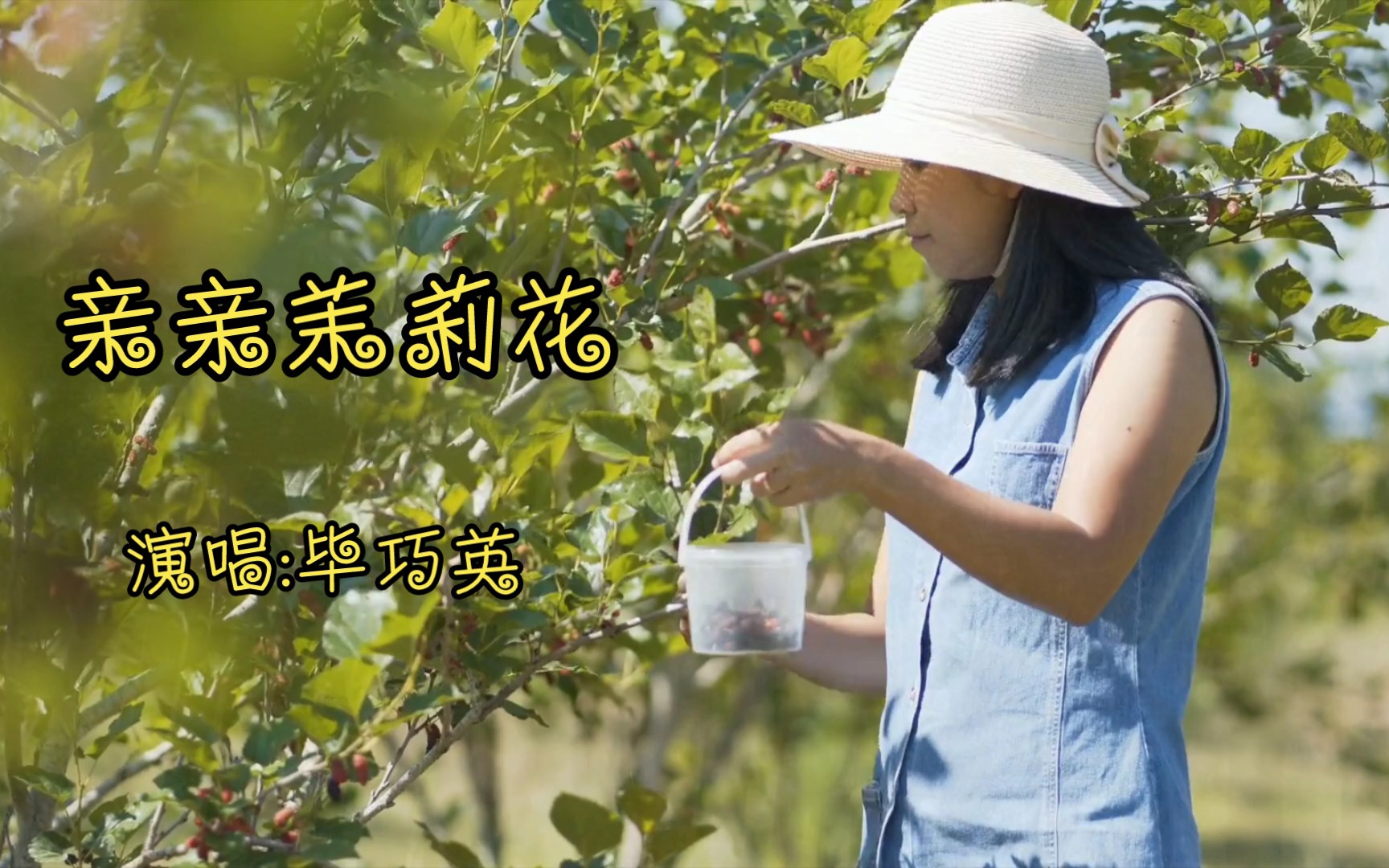 [图]有一位古老的东方少女就叫茉莉花。《亲亲茉莉花》请欣赏、点赞、支持完播