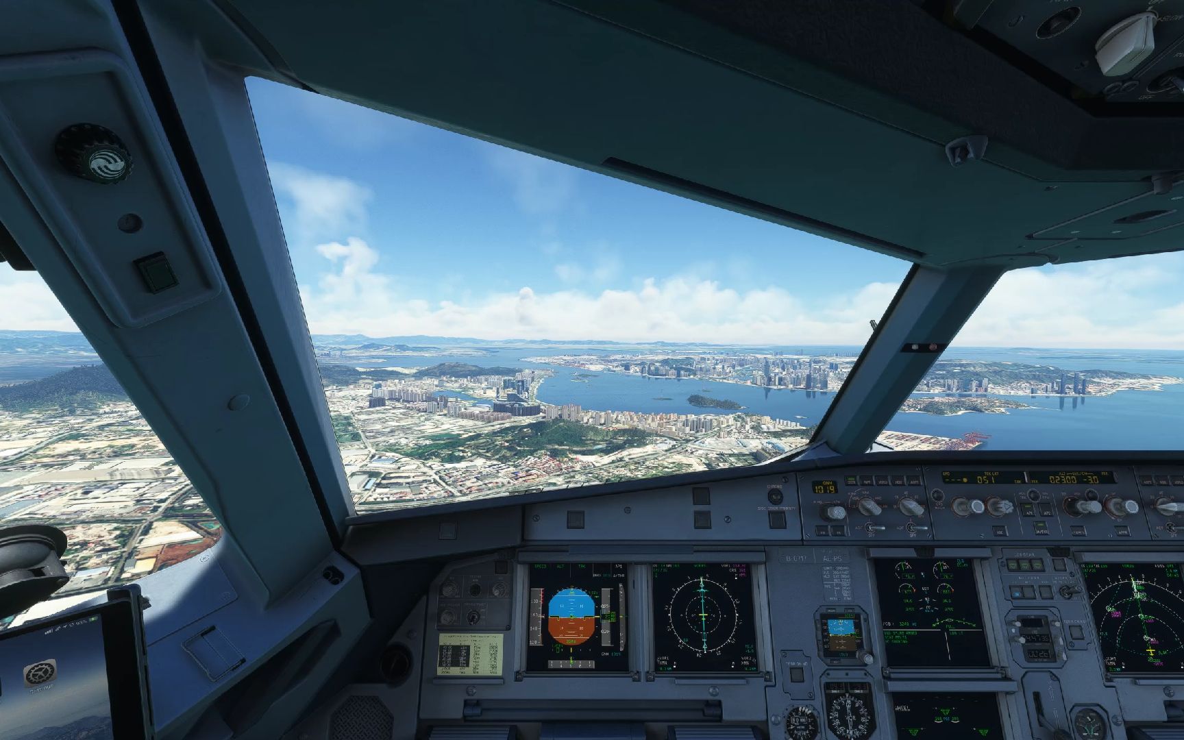 微软模拟飞行2020 msfs 厦门高崎机场 zsam vor dme rwy05进近 fenix