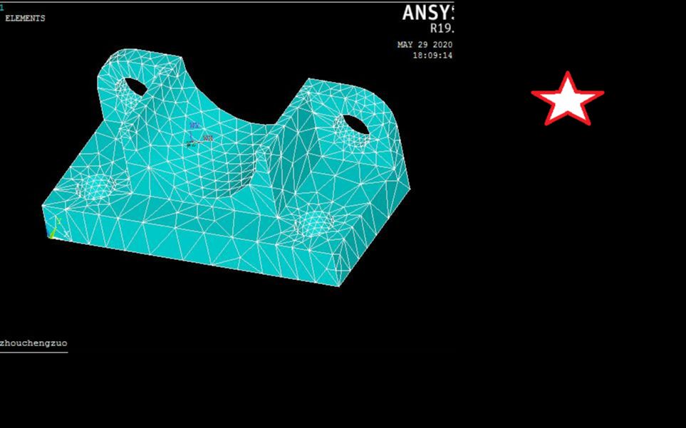 [图]ansys19.0轴承座有限元分析教程 mechanical傻瓜式教学