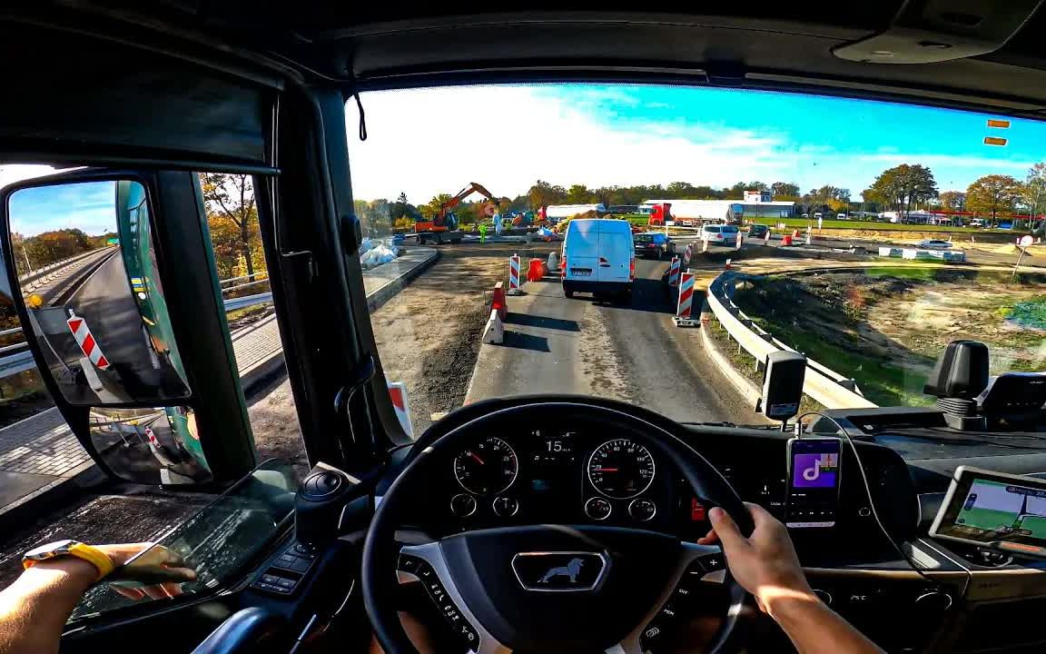 [图]【TRUCKER LIFE】POV 卡车司机在波兰丨一个偏僻的小村庄