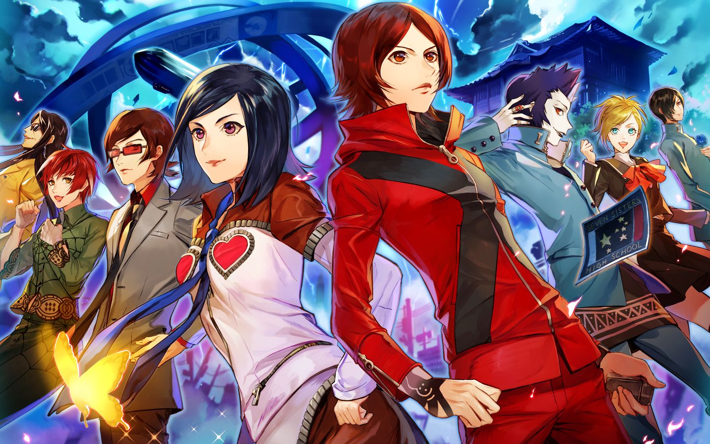 【asaki攻略】psp女神异闻录persona2罚 第11话end