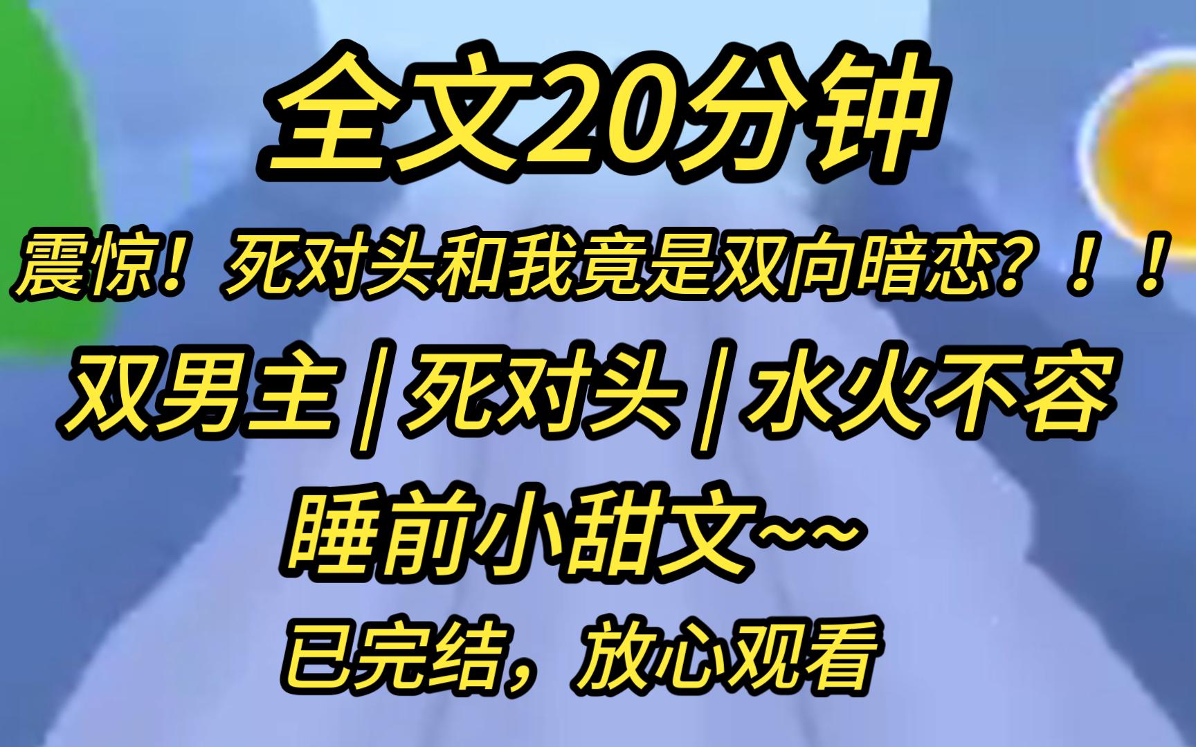 [图]【完结文】【双男主】震惊！死对头和我竟是双向暗恋？！！！