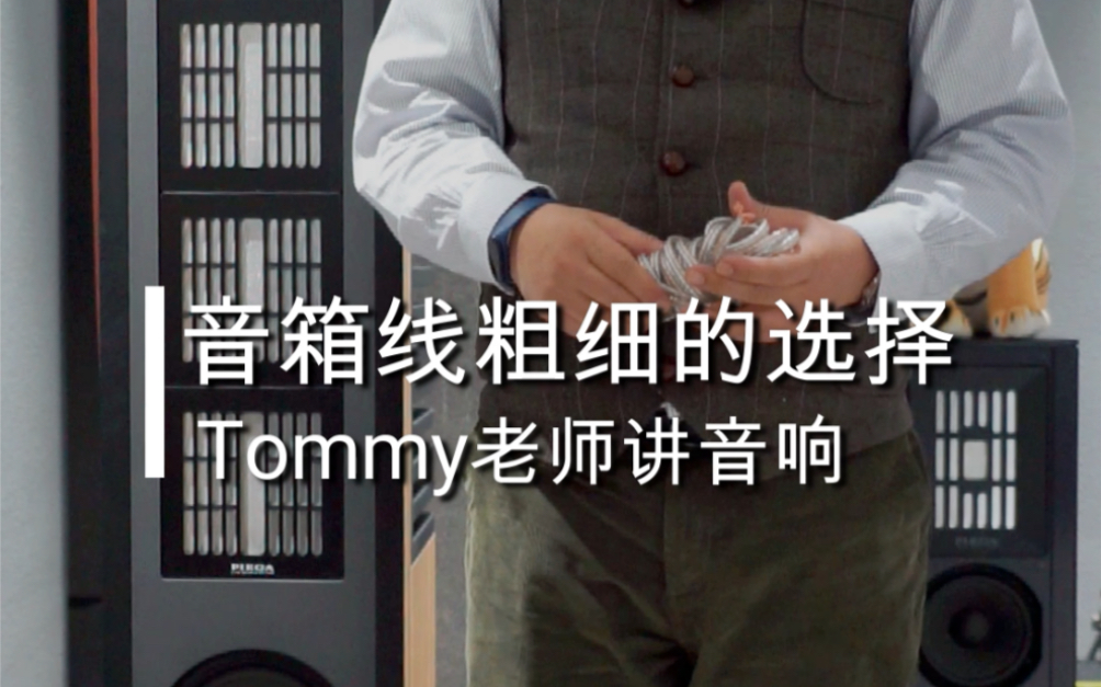 Tommy老师讲音响:音箱线粗细的选择 #音箱 #音响 #发烧音响哔哩哔哩bilibili