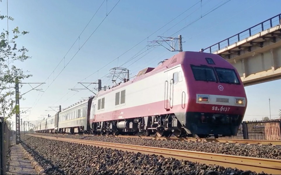 【中国铁路】京沪大巡检55192次独流站通过驶向周李庄站方向