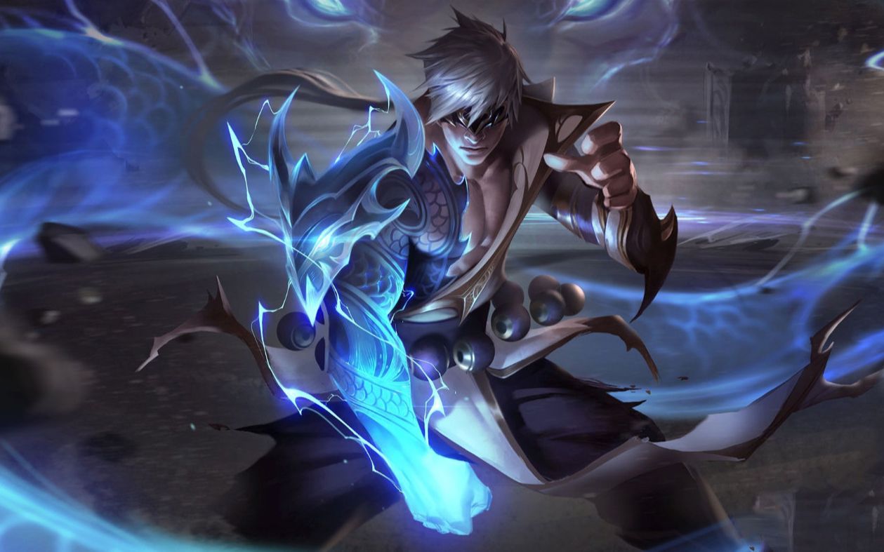 lol神龙尊者盲僧艾希火男劲夫龙王合集