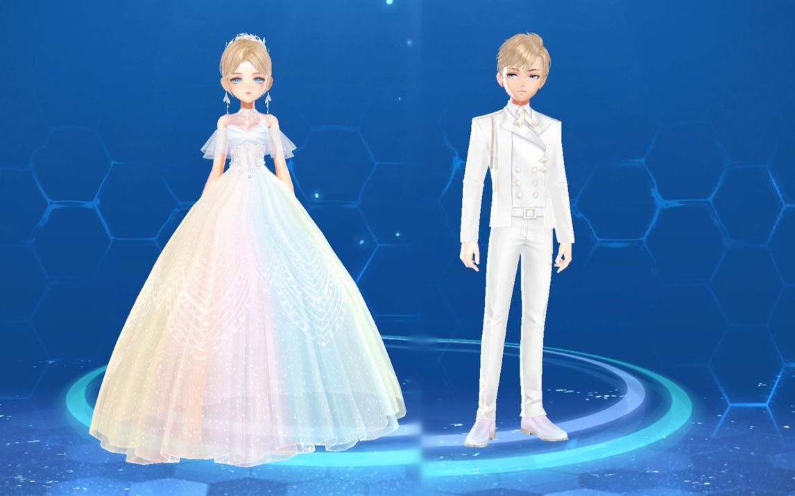 皓月繁星 35礼服 极品纱裙 秋季总决赛 排位赛套装