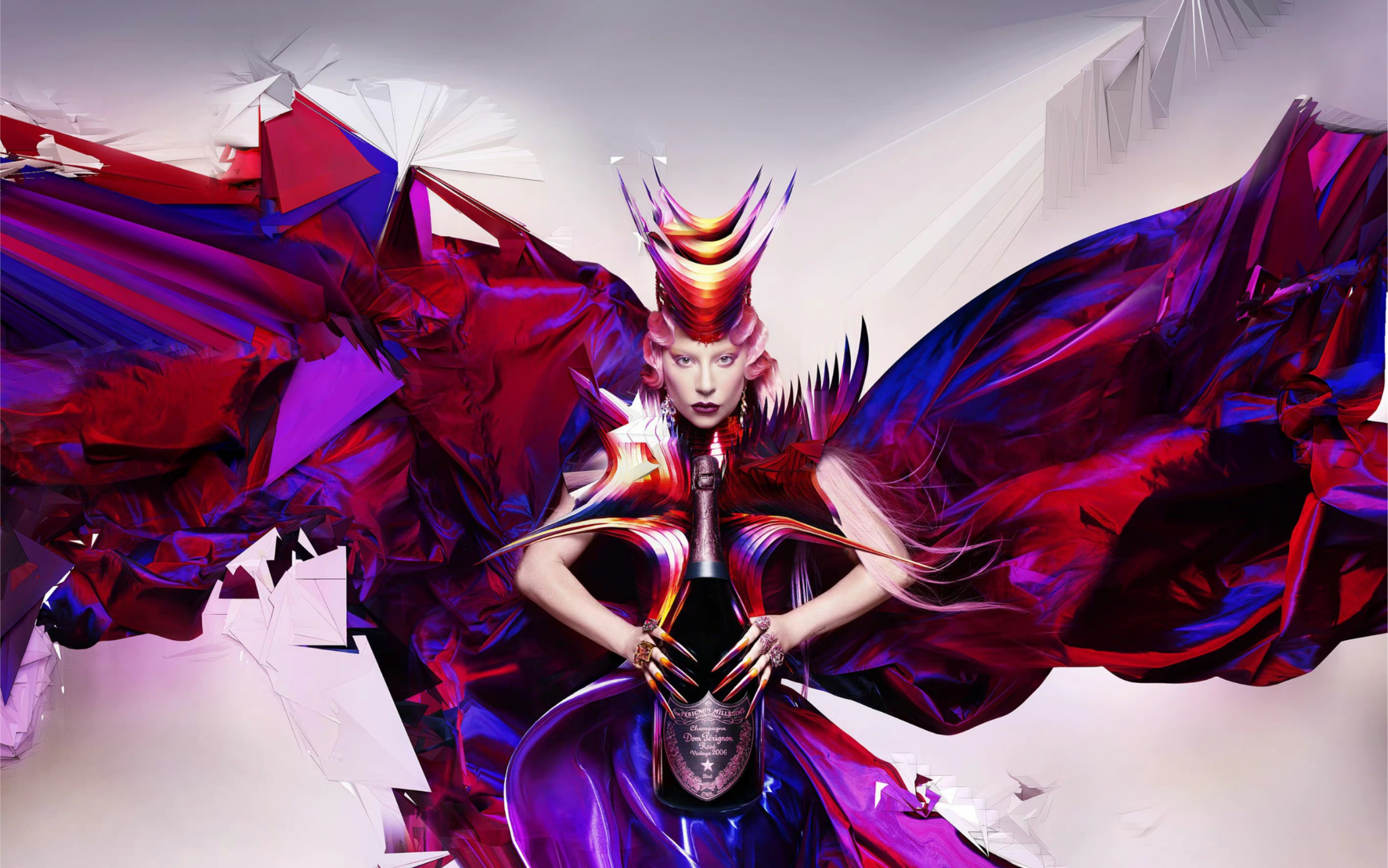 lady gaga x dom pérignon最新香槟广告1080p高码率 真女王驾到!