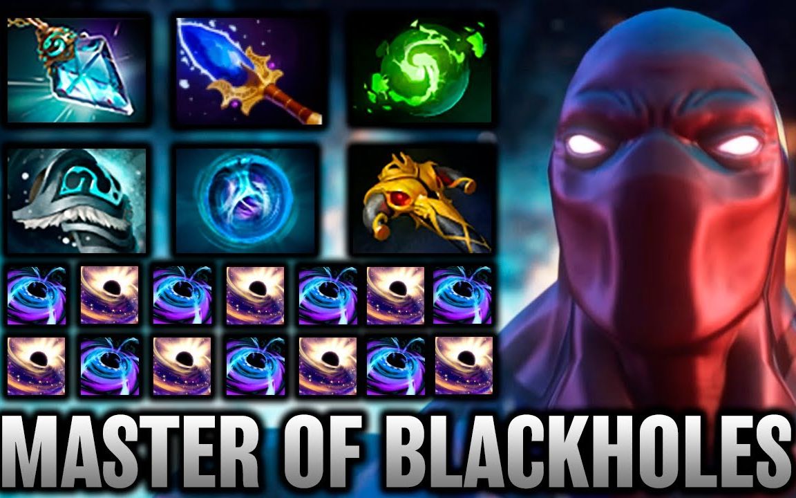 dota2高光时刻黑洞大师谜团第一视角