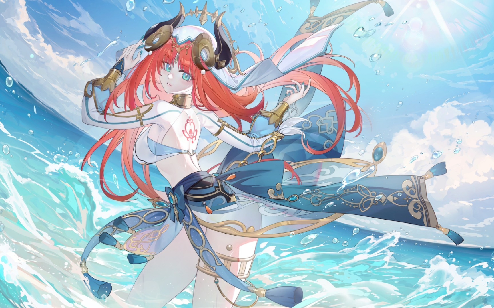 『美少女图集』原神篇-妮露 no3