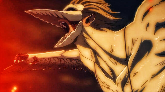 飞翔的颚巨:法尔克颚巨救场,第一个会飞的巨人诞生!