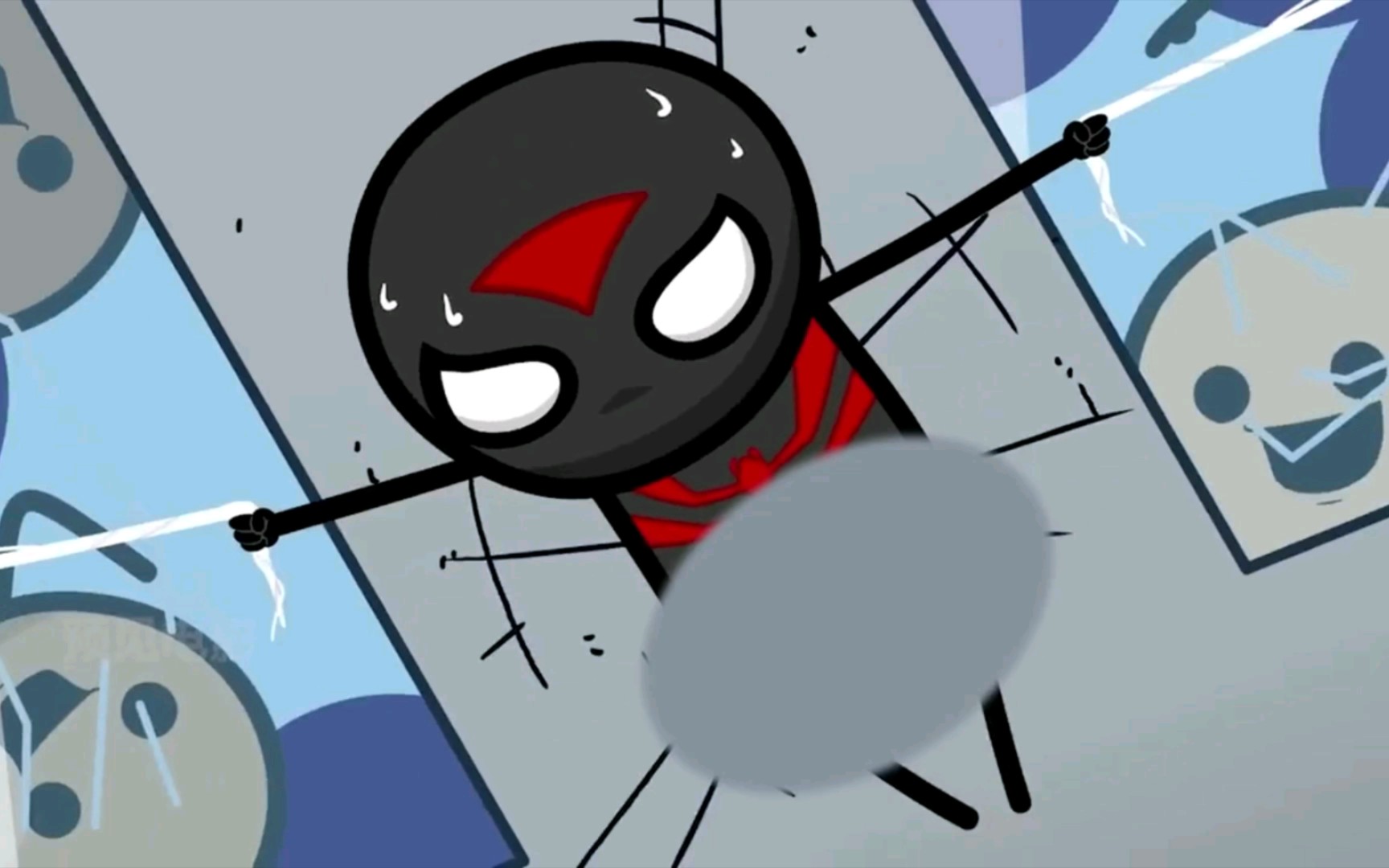 氰化欢乐秀:蜘蛛侠情急之下忘穿苦茶,小只因暴露在外面