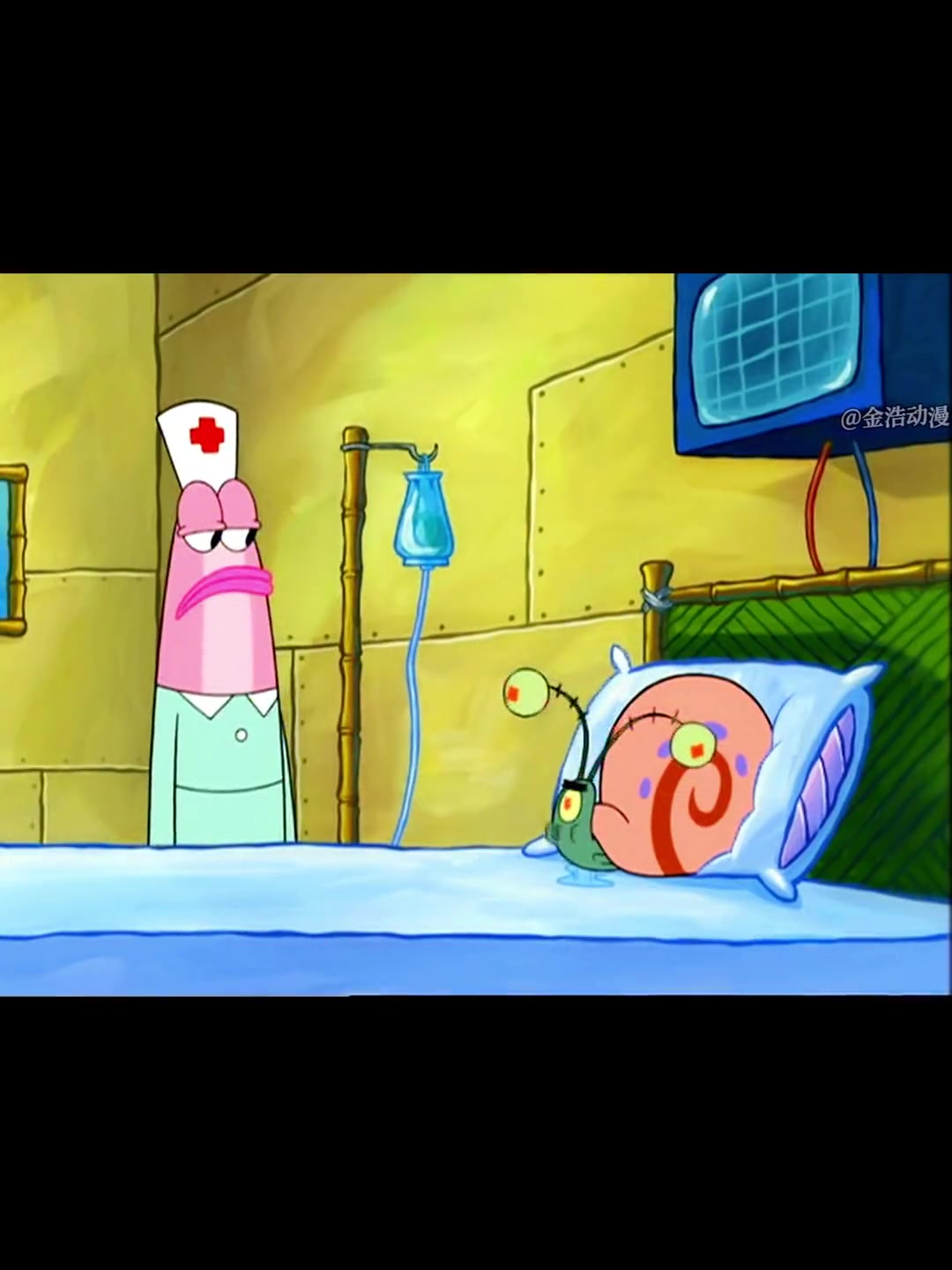痞老板居然冒充小蜗,海绵宝宝还一直被蒙在鼓里 #海绵宝宝 #动漫 #痞
