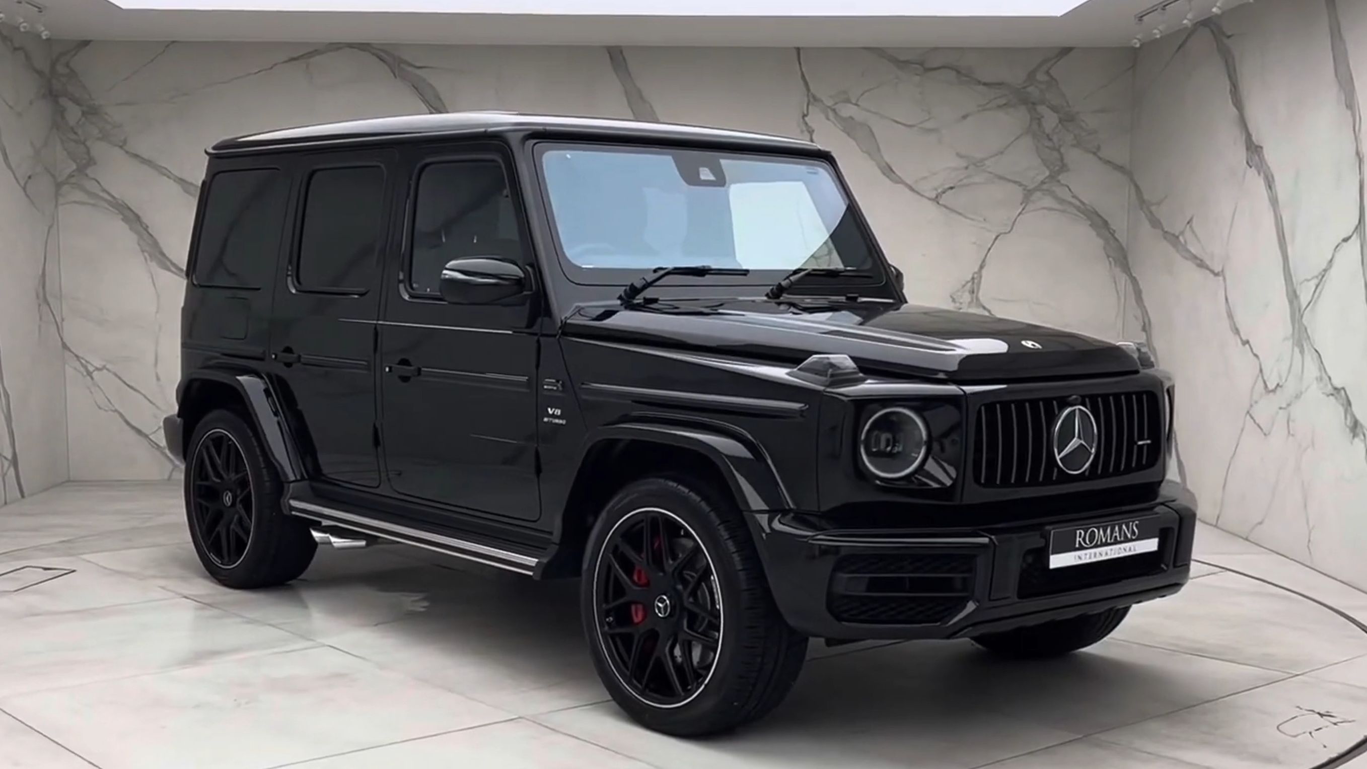 【4K鉴赏】奔驰 G63 AMG (2023) Obsidian Black 哔哩哔哩bilibili