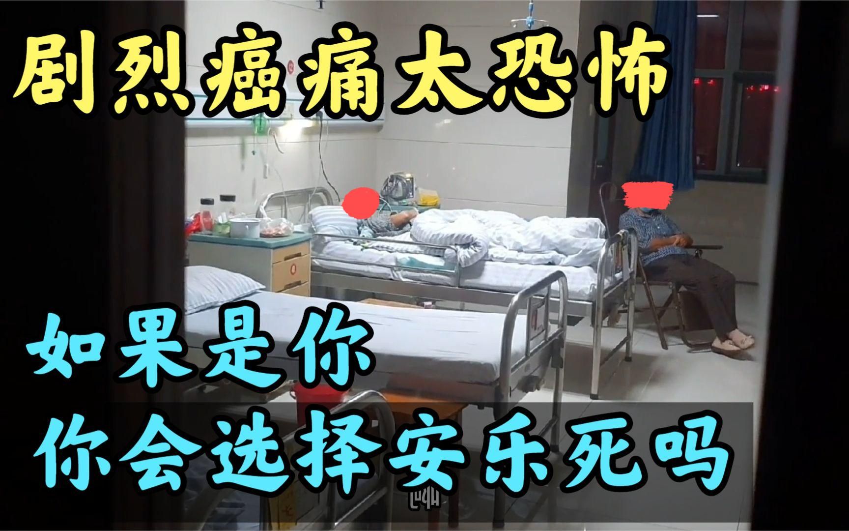 [图]晚期癌症病人撕心裂肺惨叫，如果死亡不可避免，你会选择安乐死吗