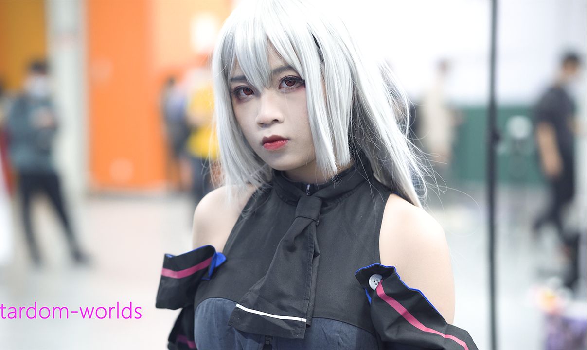 明日方舟 斯卡蒂 cosplay 麽多2020 广州漫展