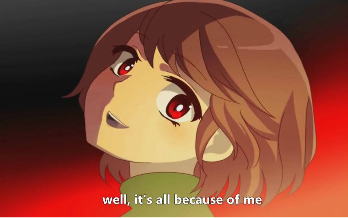 undertale - youre gonna go far, frisk (genocide)