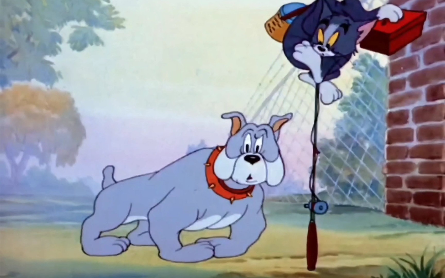 【猫和老鼠】汤姆,斯派克:大白天见鬼了?