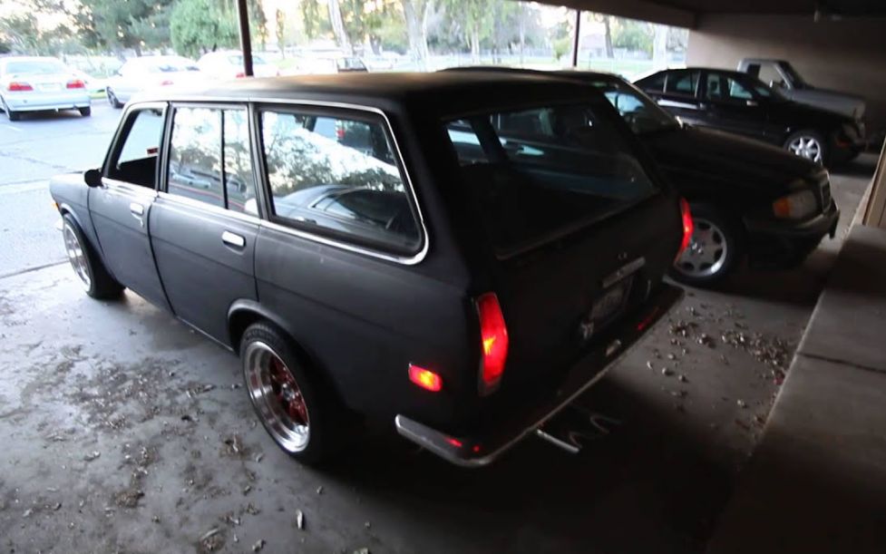 达特桑510瓦罐热车 datsun 510 wagon l20b cold start_哔哩哔哩 (゜