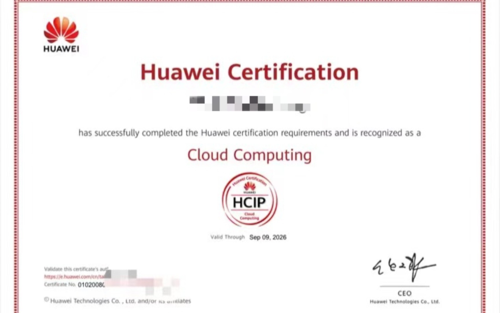 hcip云计算认证23年10月9号通过 ,带有继续解析,按时更新