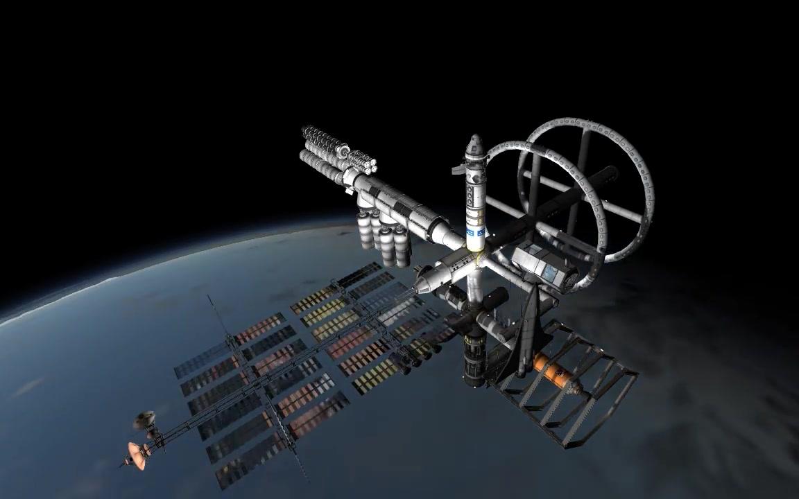 坎巴拉太空计划大型空间站坠毁
