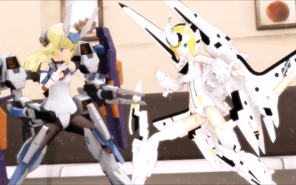 [图]【MMD】武装神姬＆机甲少女 机娘赛高！