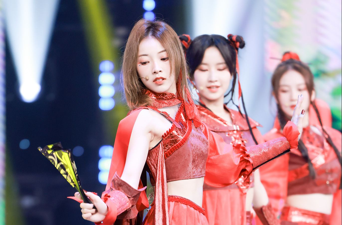 【4k】【sing女团】《红莲》登上央视舞台|cctv-15"最美是国风"风华国