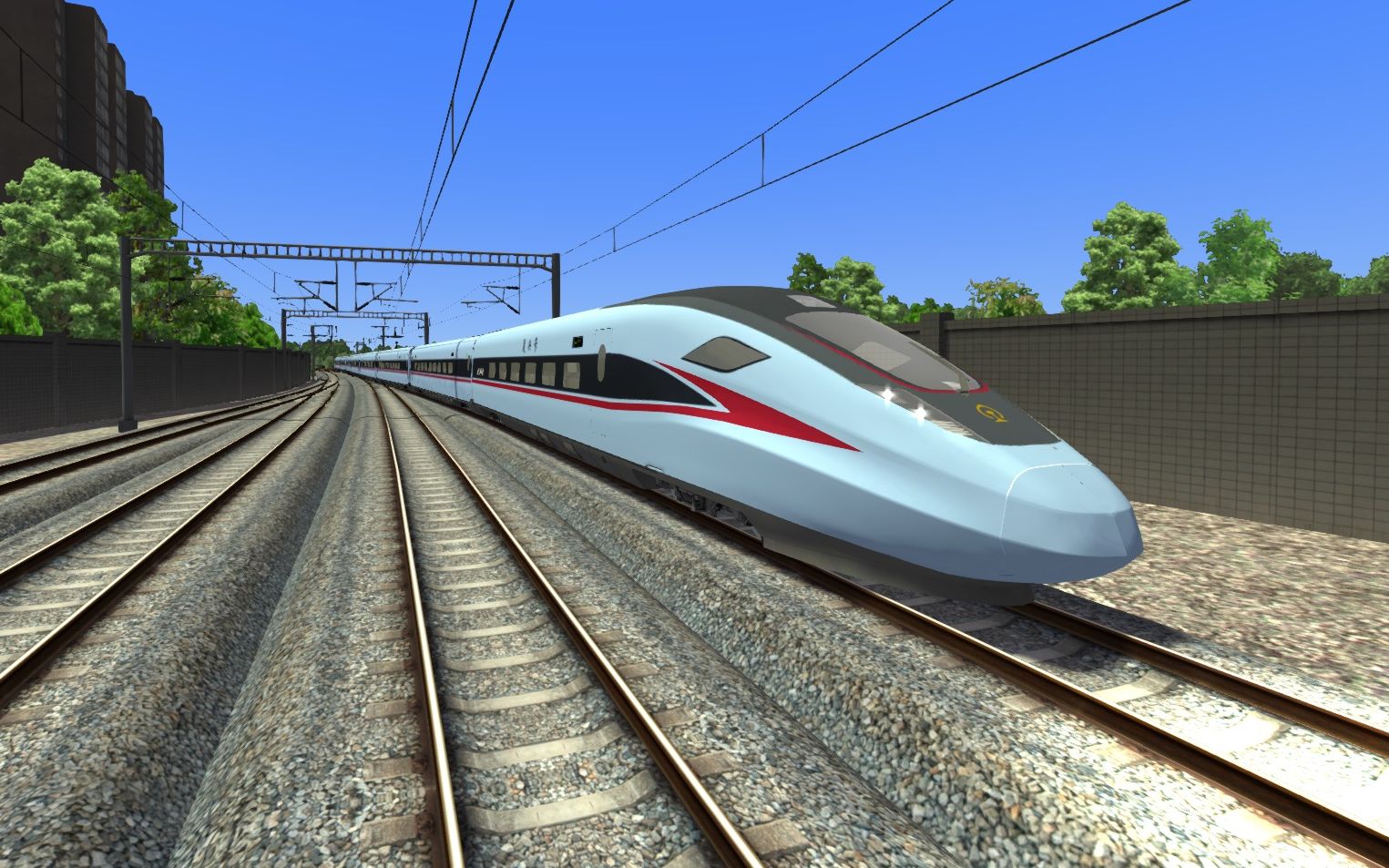 模拟火车2023 cr300af 西南高铁网