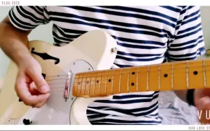 Скачать видео: fender  thinline69  say so 不接音箱声音也很大