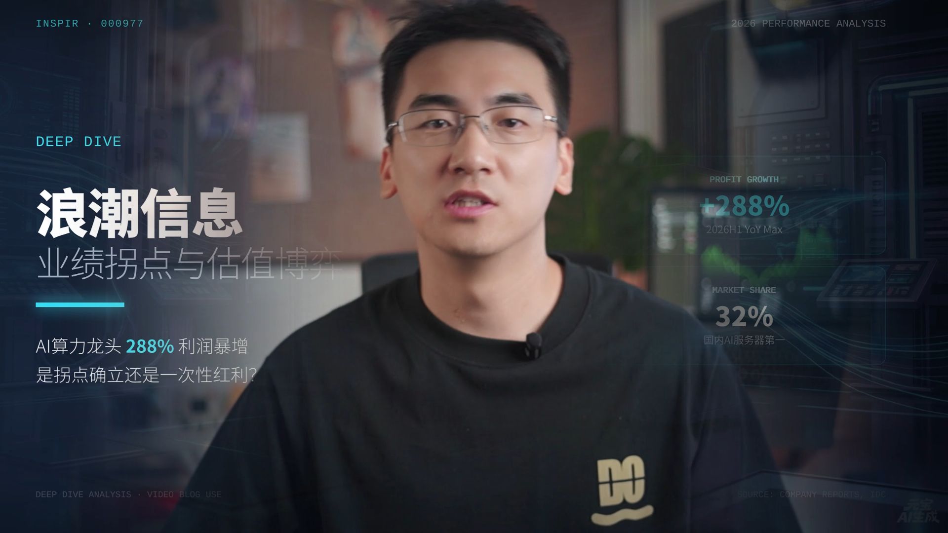 AI服务器龙头拆解!浪潮信息贵不贵?【A股公司分析】