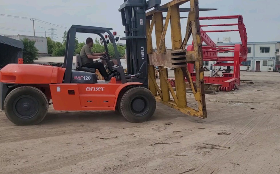 二手合力12吨大型叉车