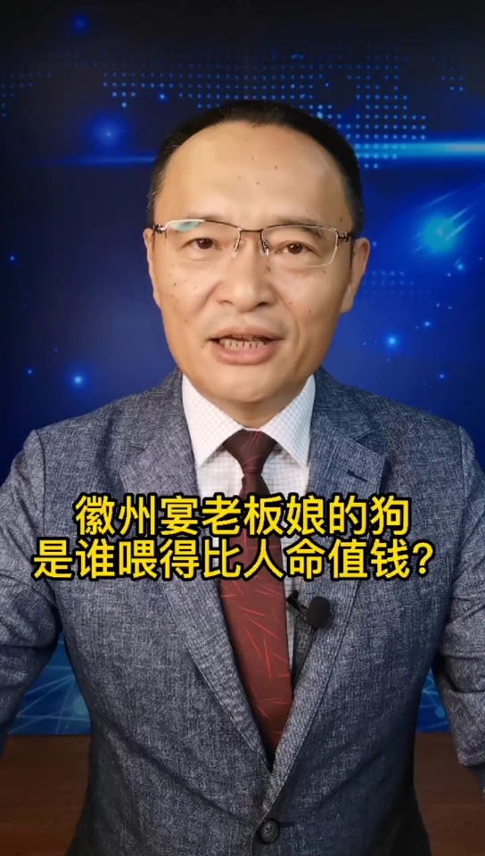 徽州宴老板娘的狗,是谁喂的比人命还值钱的?安徽老板娘涉事公司回应!!!哔哩哔哩bilibili