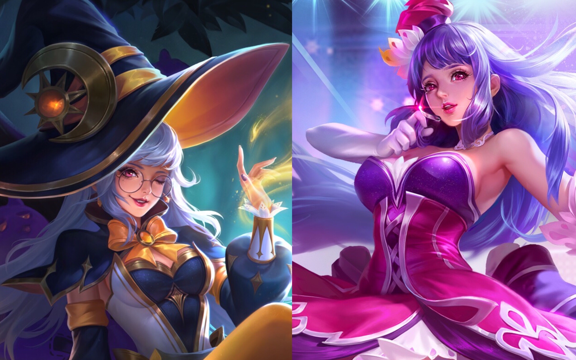 van者农药王昭君偶像歌手幻想奇妙夜特效对比