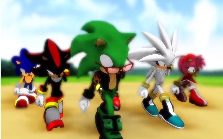 [图][MMD] Hedgehogs Party Rock Anthem (Scourge,Shadow,Silver,Amy