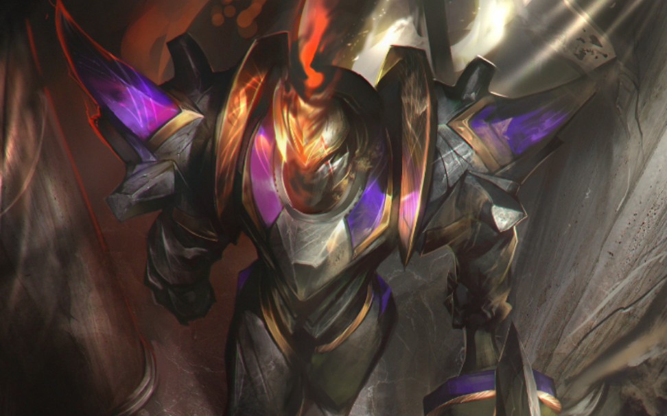 【莫德凯撒 圣象】铁铠冥魂 皮肤(同人)_哔哩哔哩_bilibili