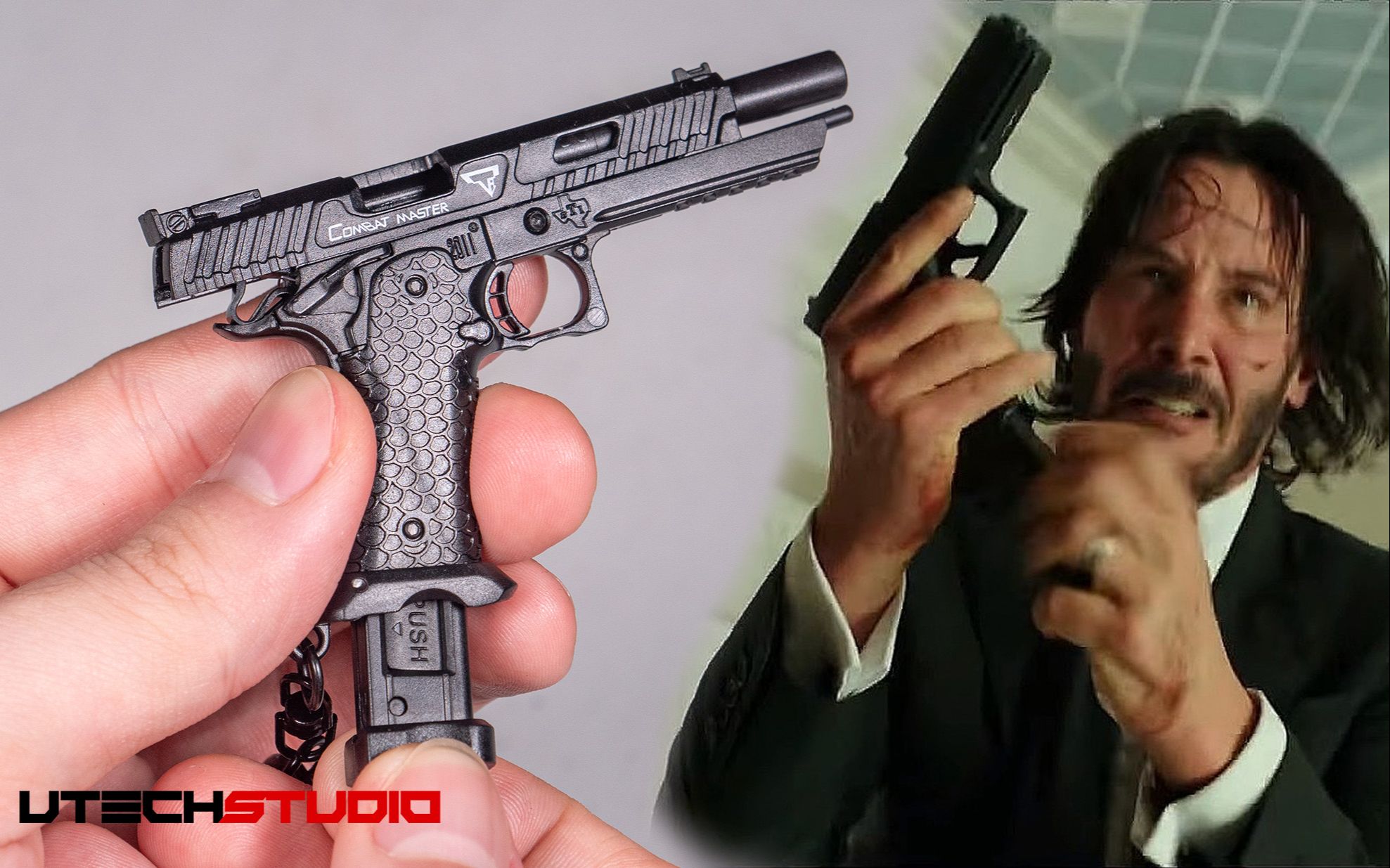 美少女的硬核玩具-heygun黑枪急速追杀2011战术大师微型枪模开箱_哔哩