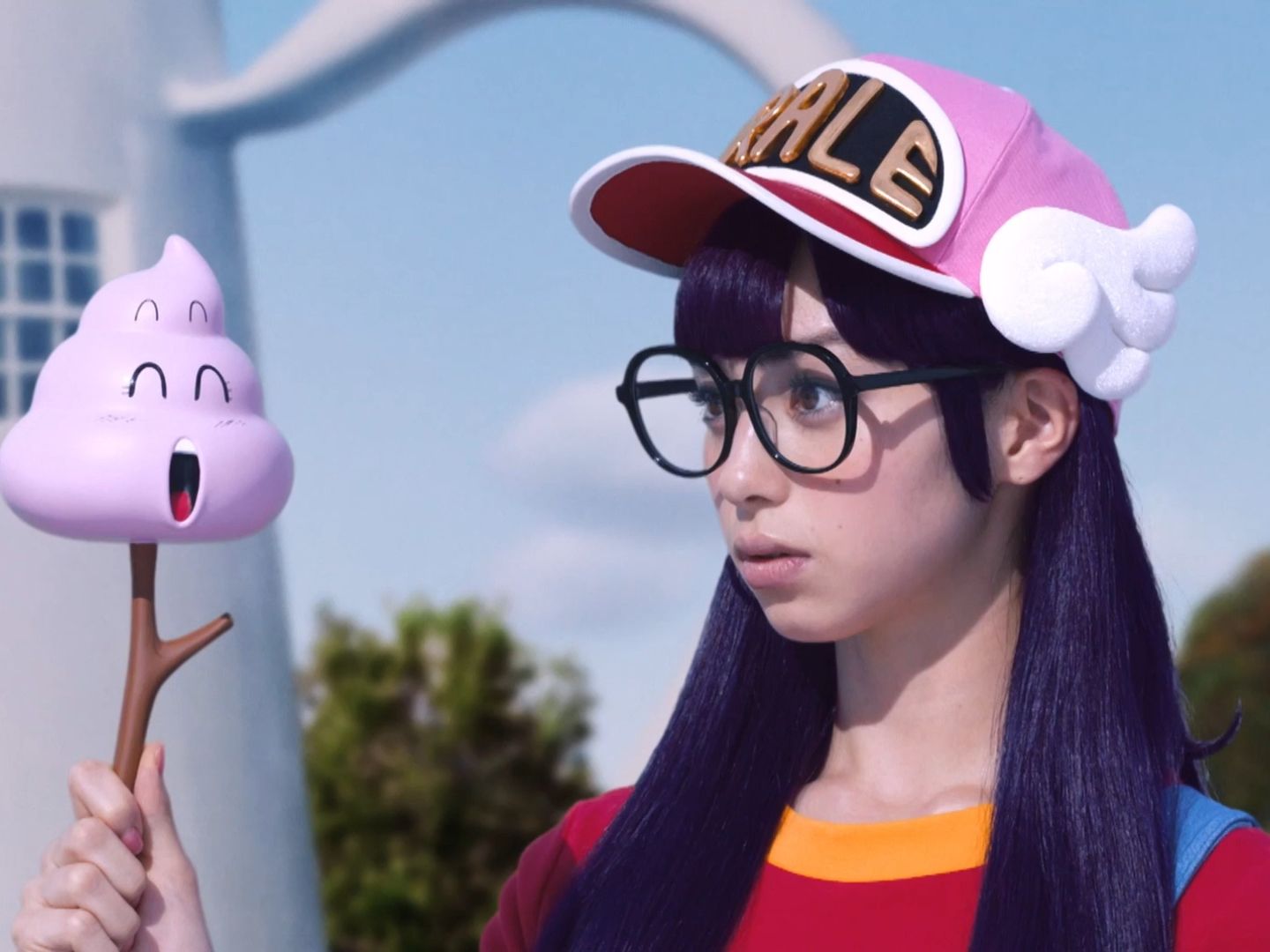 致敬鸟山明先生《阿拉蕾》真人版漫改神还原广告 |【中条彩未】【内田