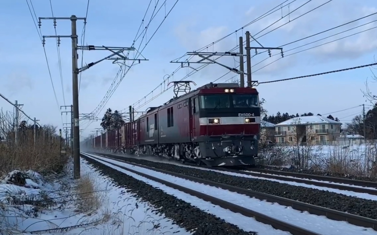 【日本铁路】雪后的东北本线