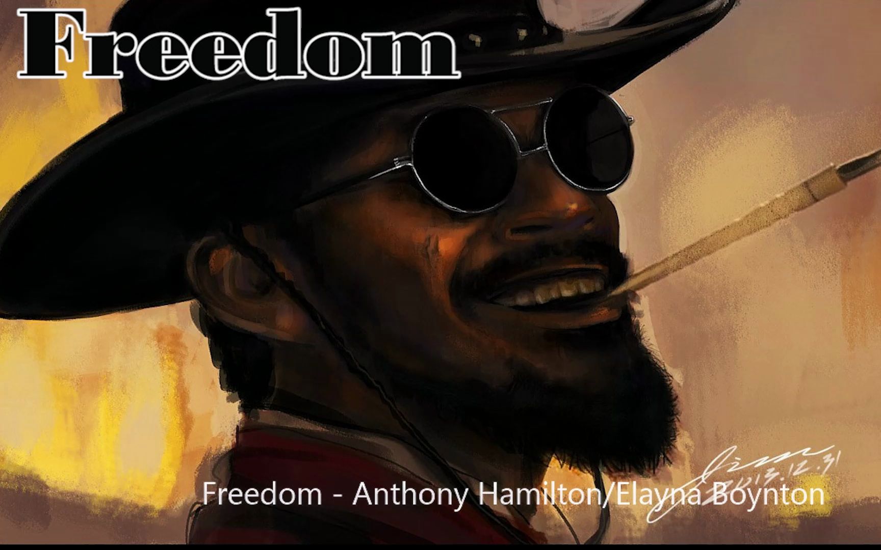 [图]日推歌单 / 致我们共同的追求-自由 / Freedom-Anthony Hamilton、Elayna Boynton