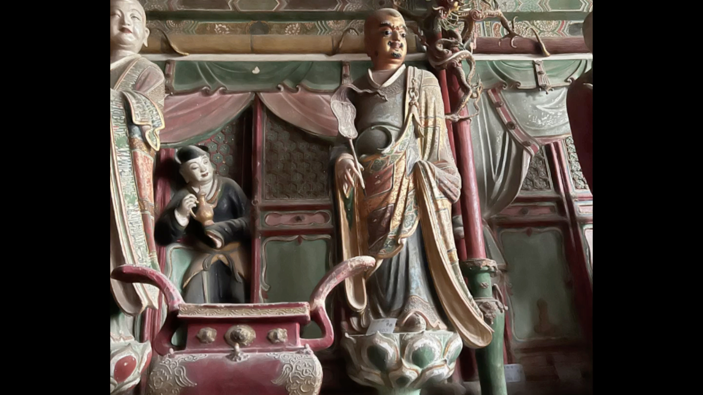 西藏之行第五天～隰县小西天 炫丽精美的明代满堂悬塑_哔哩哔哩_bili