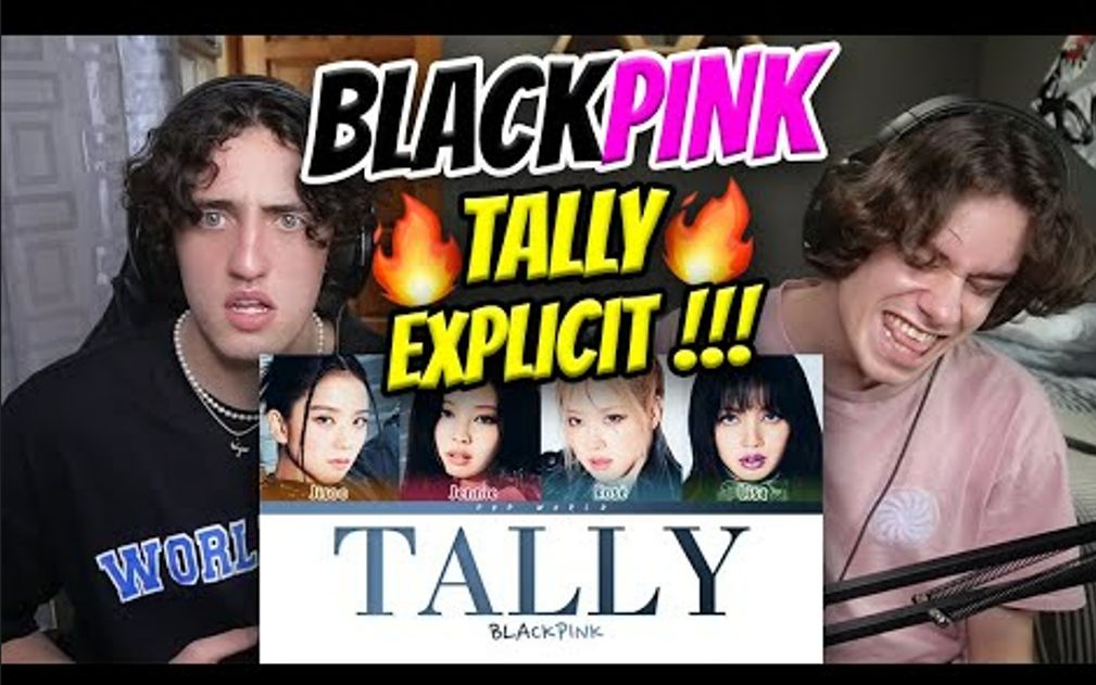 [图]【中字】南非blink在线怼黑酸 BLACKPINK非主打最后一首《Tally》reaction