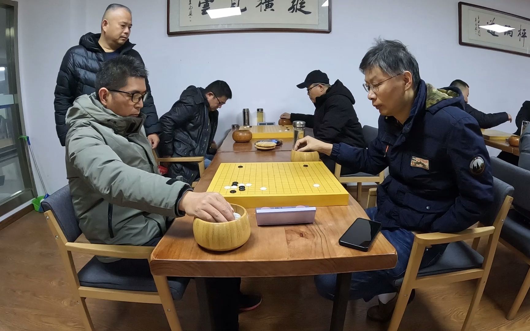 11月30日庐阳区围棋甲组循环赛最后一轮 刘涛 对周凯哔哩哔哩bilibili