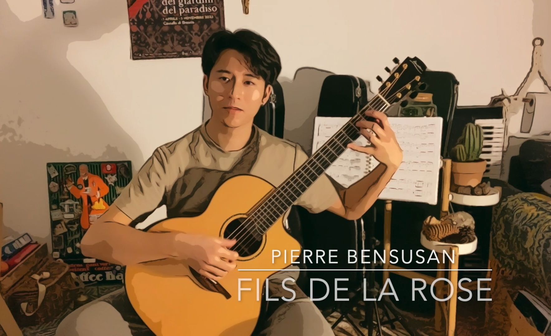 Pierre Bensusan 玫瑰之子 Fils De La Rose 翻弹哔哩哔哩bilibili