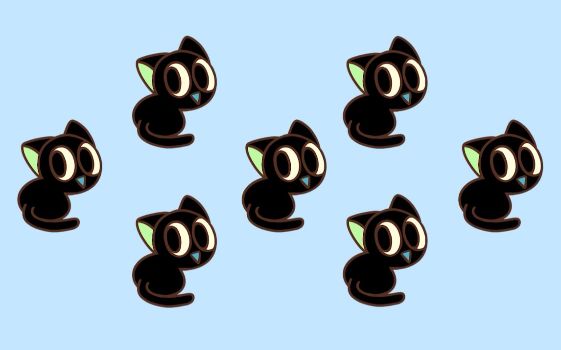 罗小黑战记进来洗脑nyancat