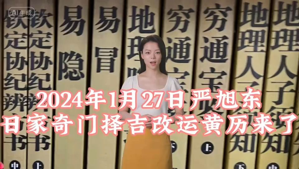 武汉风水大师严旭东2024年1月27日严旭东日家奇门择吉改运黄历来了哔哩哔哩bilibili