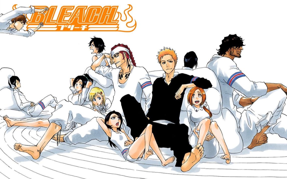 [图]【死神bleach】最新造型×人设图（十年后的他们你还认得吗）