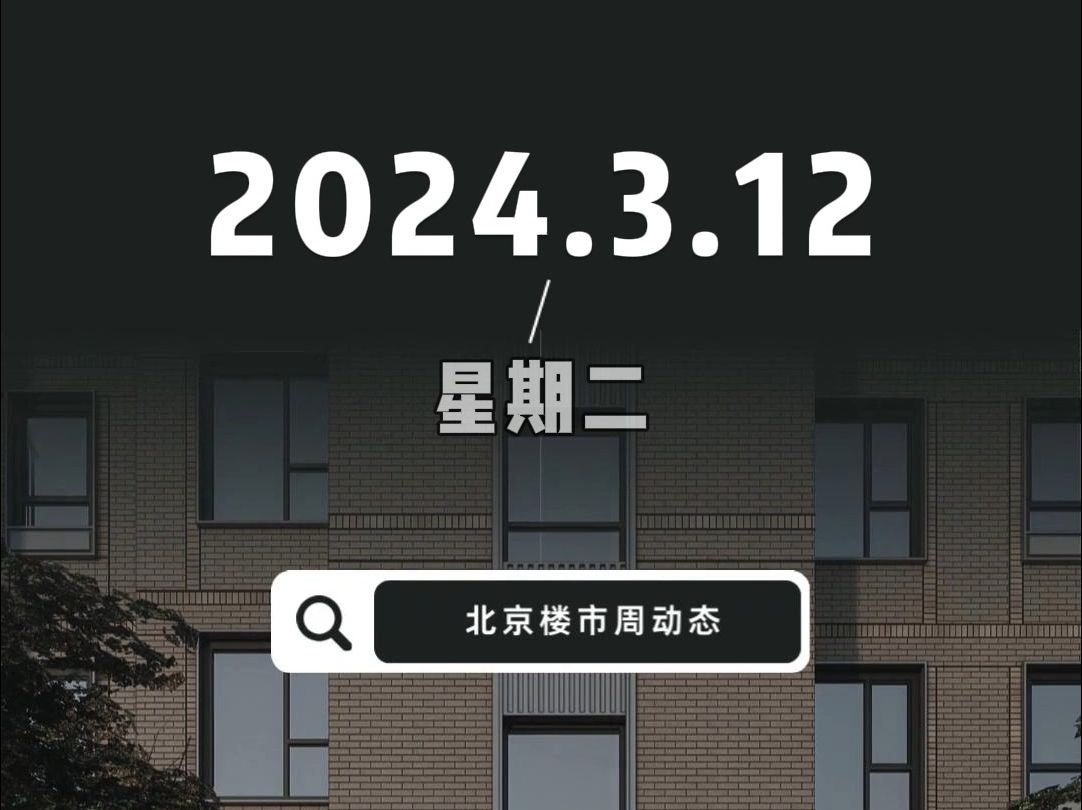 楼盘动态20240312:1.中海寰宇未来开放145㎡样板间,2.丰和叁号院开放样板间,3.中建云境,4.中建壹品ⷨŠ𑤹ᥣ𙥏𗬵.华润ⷥŒ—京润府,6.京熙润府哔哩...