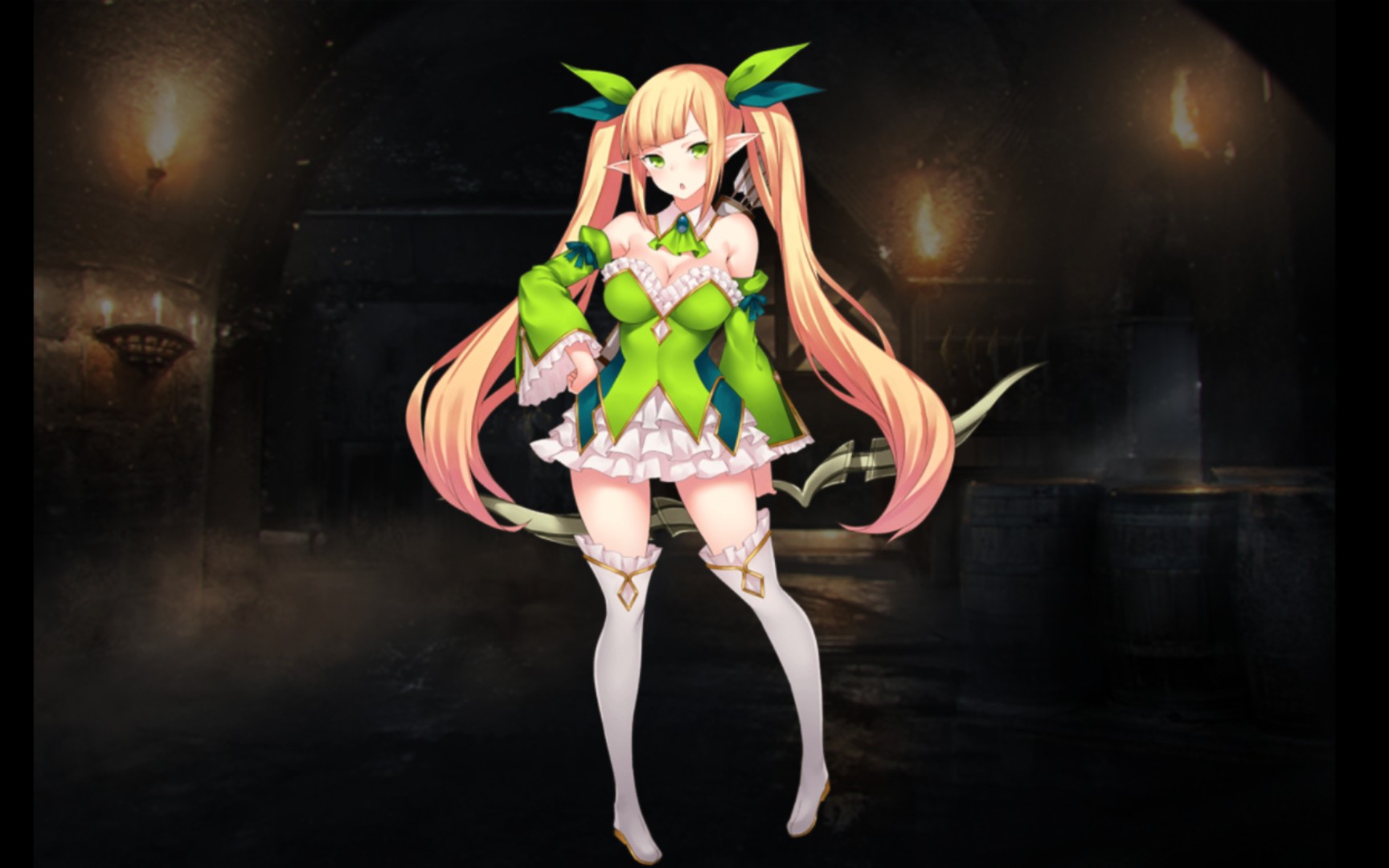 千年战争cg3 精灵弓