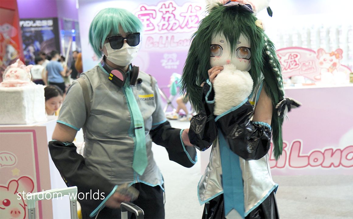 furry kig兽装初音 cos 2023深圳国际电玩节漫展