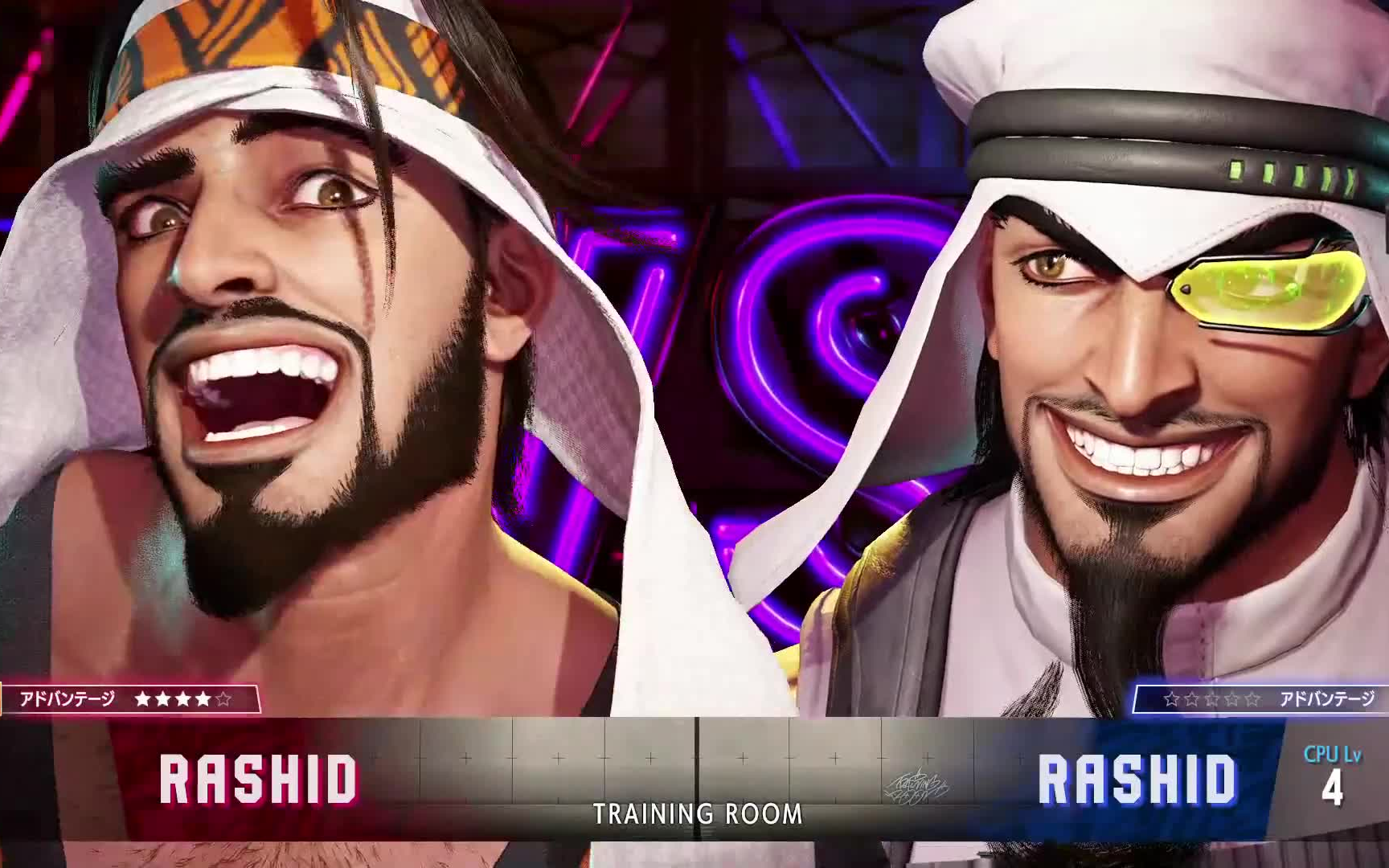 【capcom 街头霸王6 sf6】新人物99拉希德(超必殺11挑発11イン