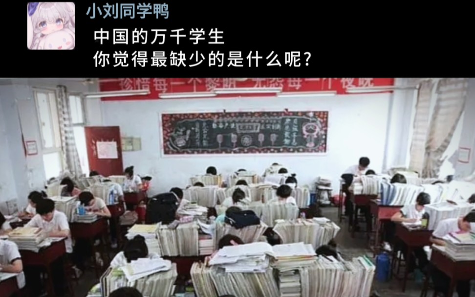 [图]你觉得中国学生最缺少的是什么教育?